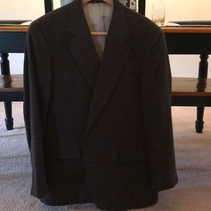 Beautiful brown camel hair sport coat.